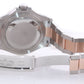 PAPERS MINT 2018 Rolex Yacht-Master 116621 CHOCOLATE 40mm Rose Gold Steel Watch