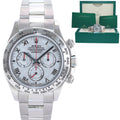 MINT 2016 Rolex Daytona Meteorite Roman 116509 White Gold Chronograph Watch Box