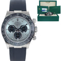 2019 PAPERS Rolex Daytona Oysterflex 116519LN White Gold Ceramic Ghost Panda Watch